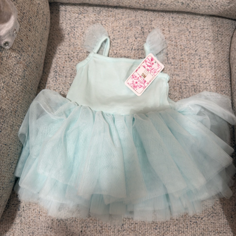 Light Blue Tulle Dress